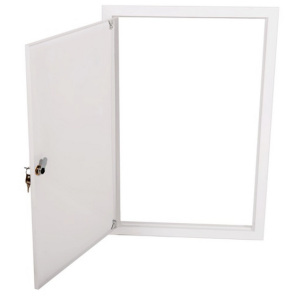 Drzwi rewizyjne z zamkiem 600x400mm RAL 9003 SP 600/400