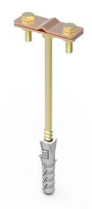 Uchwyt z kołkiem miedziowany L-125mm fi 12mm 12.2 CU/MS 91200226