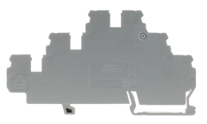 Złączka szynowa 3-pietrowa L / L / L 2,5mm2 szara 870-551