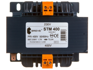 Transformator 1-fazowy separacyjny STM 400 400/230V 1,7A, Ta 40, 16252-9907