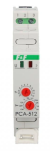 Przekaźnik czasowy 1P 10A 0,1sek-576h 12-264V AC/DC opóźnione wyłączenie, PCA-512UNI