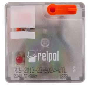 Przekaźnik przemysłowy 3P 10A 24V AC AgNi R15-2013-23-5024-WTL 804645
