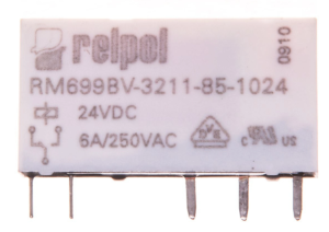 Przekaźnik miniaturowy 1P 24V DC AgSnO2/Au RM699BV-3211-85-1024 2613705