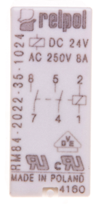 Przekaźnik miniaturowy 2Z 24V DC PCB AgNi RM84-2022-35-1024 600468 /20szt./