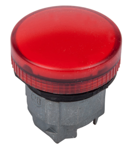 Główka lampki sygnalizacyjnej 22mm czerwona ZB4BV04