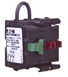 Styk pomocniczy z samokontrolą 1Z 2R montaż czołowy M22-K02SMC10 121474