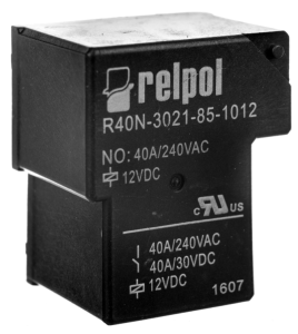 Przekaźnik przemysłowy 1Z 40A 12V DC PCB R40N-3021-85-1012 2614739