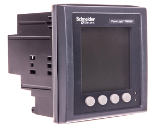 Miernik parametrów sieci (U, I, P, Q, f, PF, E) 5/1A przekładnik 100-415V AC Ethernet Modbus MID tablicowy 96x96mm METSEPM5561