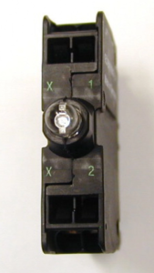 Oprawka z LED biała 230V AC M22-CLEDC230-W 216578