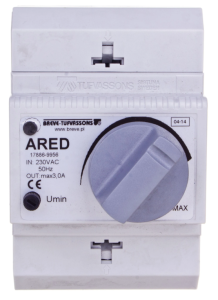 Regulator prędkości obrotowej, elektroniczny, bezstopniowy ARED 3,0 230V 3A, na szynę DIN 17886-9956