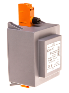 Transformator 1-fazowy bezpieczeństwa PSZ 100 230/ 24V 4,2A, na szynę DIN, IP30, Ta 40, 16024-9950