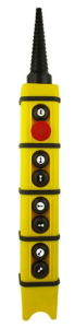 Kaseta sterownicza czteroczłonowa, zamek z jednym łącznikiem LM-1, W0-KS4-1-2-059S.35.45.55