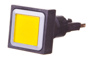 Napęd przycisku 25x25mm żółty bez samopowrotu z podświetleniem Q25LTR-GE/WB 086346