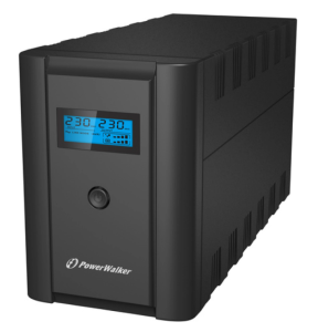 Zasilacz awaryjny UPS POWER WALKER LINE-INTERACTIVE 2200VA 2x230V PL + 2xIEC OUT, RJ11/RJ45 IN/OUT, USB, LCD VI 2200 LCD
