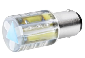 Dioda LED BA15d czerwona 24V AC_DC 8WD4428-6XB