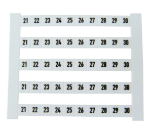 Oznacznik poziomy DEK 5 FWZ 21-30 0523060021 /500szt./