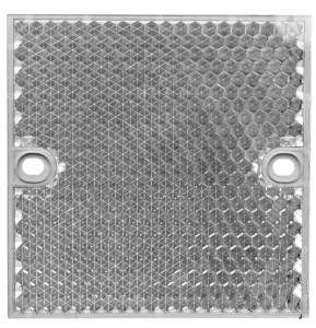 Odbłyśnik kwadratowy 80x80mm PMMA/ABS PL80A 1003865