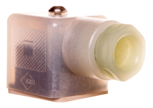 Wtyk zaworowy 3P typ A z zasilaczem LED SACC-V-3 CON-PG9/A -1L-SV 24 1527919