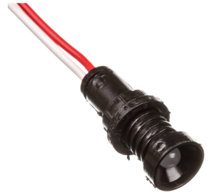 Lampka sygnalizacyjna LED 5mm biała Klp5W/24V 84405006