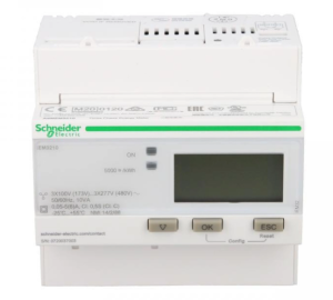 Licznik energii elektrycznej 1/3-fazowy 5A przekładnik 100-277/173-480V kl.0,5S/C impulsowy MID cyfrowy iEM3210 CT A9MEM3210