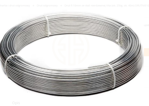 Drut fi 10mm ze stali nierdzewnej V4a (ok. 25kg, ok. 40m) DRUTNIE10KR25