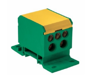 Blok rozdzielczy 160A 1P 2x2,5-50/4x2,5-16 3x2,5-25//Ż-Z E.4090/Ż-Z