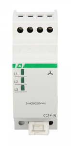Przekaźnik zaniku i asymetrii faz 10A 1Z 4sek 55V CZF-B