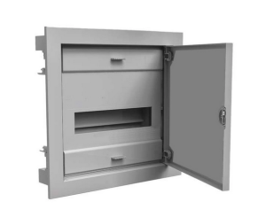 Rozdzielnica modułowa 1x12 podtynkowa RO-1 z metalowymi drzwiami IP40 (z N+PE) C.1512