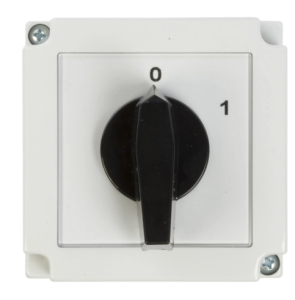 Łącznik krzywkowy 0-1 3P 25A w obudowie 4G25-10-PK R114 63-840306-031