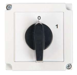 Łącznik krzywkowy 0-1 3P 16A w obudowie 4G16-10-PK R114 63-840306-021