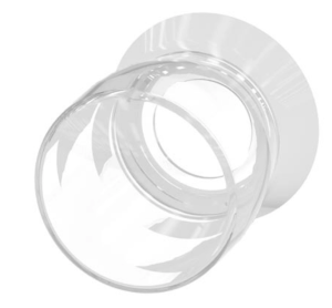 Osłona silikonowa na przycisk bezpieczeństwa 40mm do otworu 22mm bezbarwna SIRIUS ACT 3SU1900-0DF70-0AA0