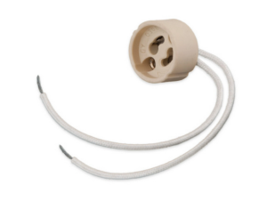 Oprawka GZ10 do żarówek z trzonkiem GU10 porcelanowa LED/HALOGEN D.3187