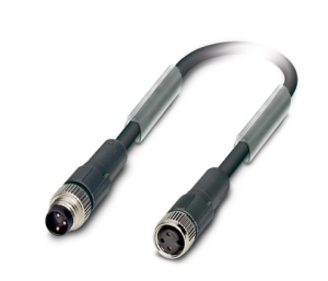 Przewód połączeniowy 4P 2m /wtyczka M8-gniazdo M8/ FIELDBUS AB-C4-M8MS-2,0PUR-M8FS 22260316