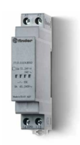 Modułowy przekaźnik SSR 1Z 60-240V AC 5A załączanie w zerze, sterowanie 230V AC 77.01.8.230.8050
