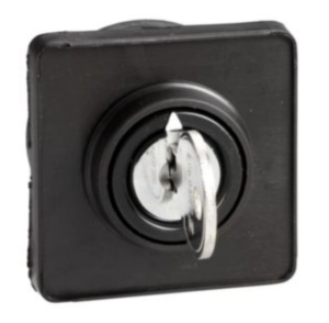 Głowica przełącznika 45x45mm z kluczem Ronis 8R1 fi22 KDC1S