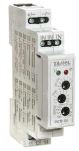 Przekaźnik czasowy 16A 0,1sek-10dni 24V AC/DC PCM-04 /24V EXT10000082