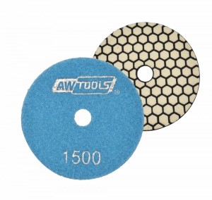 AWTOOLS NAKŁADKA POLERSKA 100mm  GR.1500 S NA SUCHO