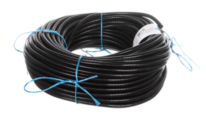 Wąż poliamidowy z sinusoidalnym nacięciem SILVYN RILL PA6 SINUS 6,7x10 czarny 61806550 /50m/