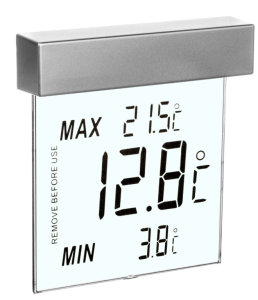 Termometr okienny Vision -25C do +70C duże cyfry 30.1025