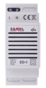 Dzwonek przyzywowy 230V AC 85dB IP20 ED-1 EXT10000025
