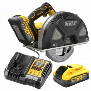 DEWALT PILARKA TARCZOWA DO METALU 18V DCS383H2 184/67mm 2x5,0Ah POWESTACK