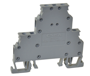 Złączka uniwersalna śrubowa 2-poziomowa MRK-C 2,5mm2 szara, T0-1612-1010332