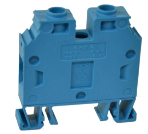 Złączka uniweralna śrubowa MRK 16mm2 niebieska, wąska, T0-1135-1010055