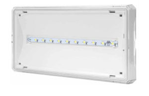 Oprawa awaryjna EXIT IP65 ECO LED AT 1W 1h jednozadaniowa biała ETE/1W/E/1/SE/AT/WH
