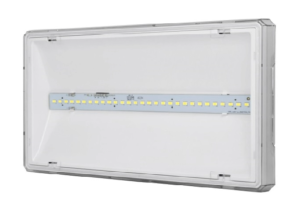 Oprawa awaryjna EXIT S IP65 LED 1W 3h dwuzadaniowa PT biała +PU34 ETS/1W/C/3/SA/PT/WH