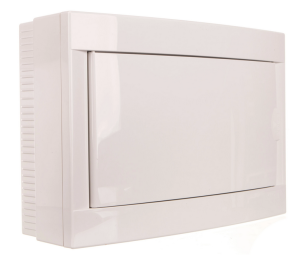 Rozdzielnica Natynkowa 1x12 1-Rzędowa 12-Modułowa IP40 Drzwi Białe 90911512 VIKO by Panasonic
