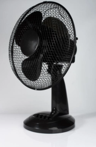 Wentylator biurkowy średnica 30cm czarny 30W 3 prędkości przewód 1,5m VO0025