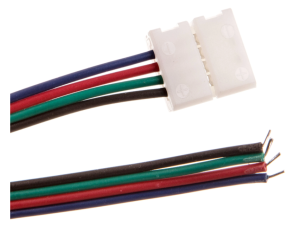 Złączka XC11 do taśm led RGB z przewodem 2m