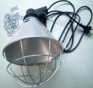 Oprawa do promienników podczerwieni E27 max.250W P2,5 230V IPX4 OPR-2533