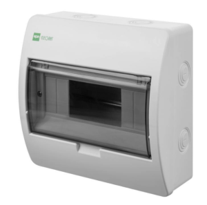 Rozdzielnica modułowa Elegant 1x8 natynkowa IP40 N+PE 2402-01